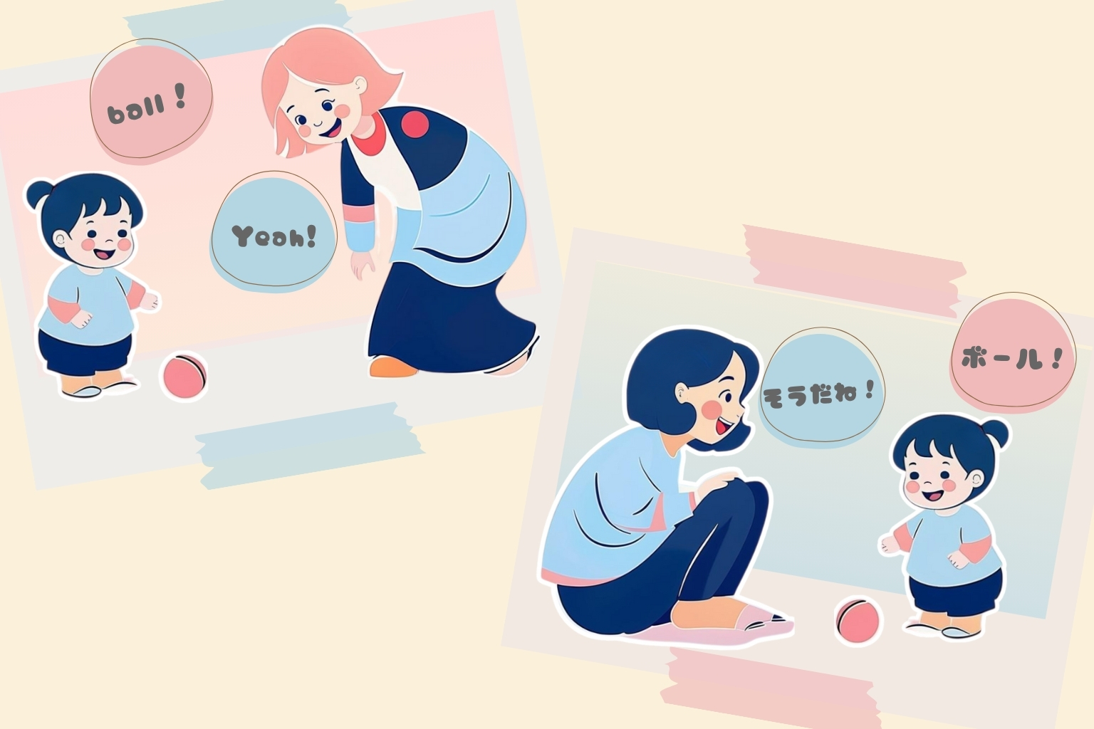 まねする力が、ことばになる 50 ことばを相手によって使い分ける力
