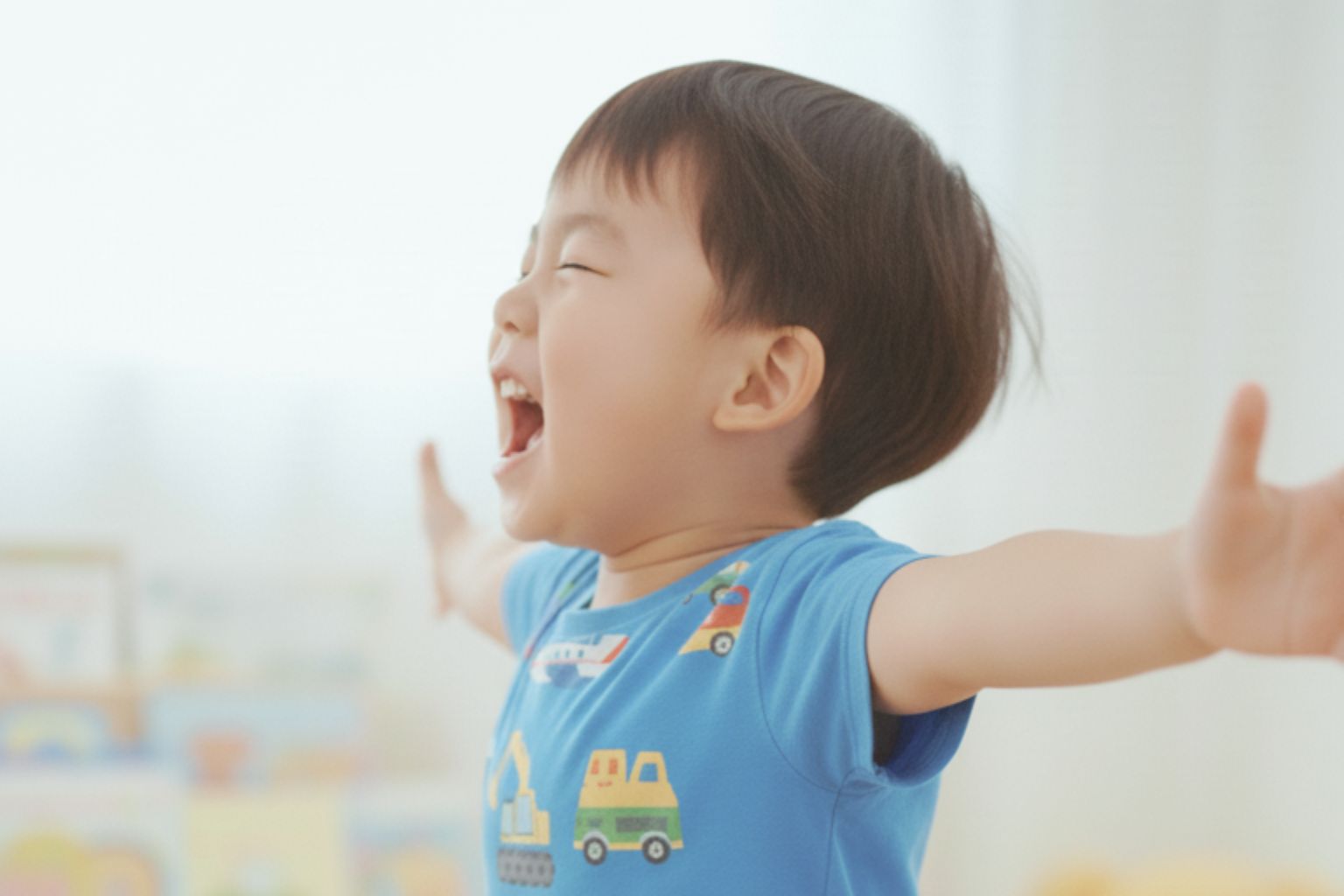 2歳児の興味を英語力へ!大好きな乗り物で育む遊びの英語<br><span class="column">シッティングレポート No.02</span> 4 大好きな乗り物で育む遊びの英語
