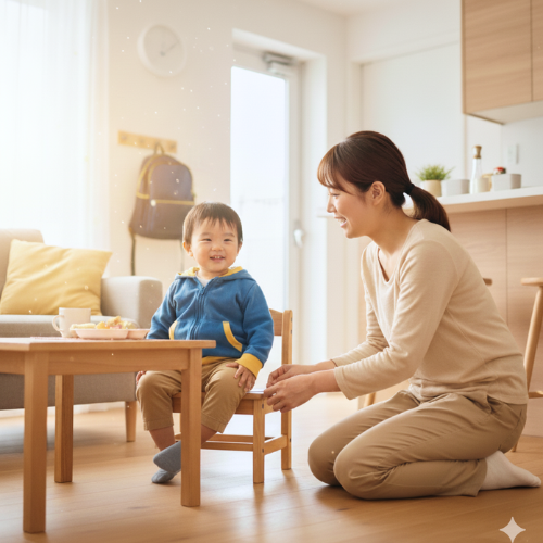 ご両親の出勤時間が早く、朝の預かりと保育園への送迎をご希望。
ナニーは早朝から対応し、朝食のサポートから身支度、保育園への送迎までを英語で行います。